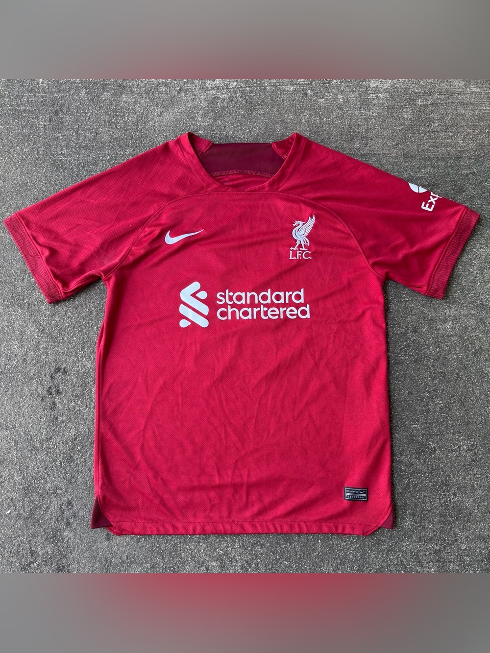 Nike Liverpool F.C. 2022/23 #11 M.Salah Home Soccer Jersey Large Premier League